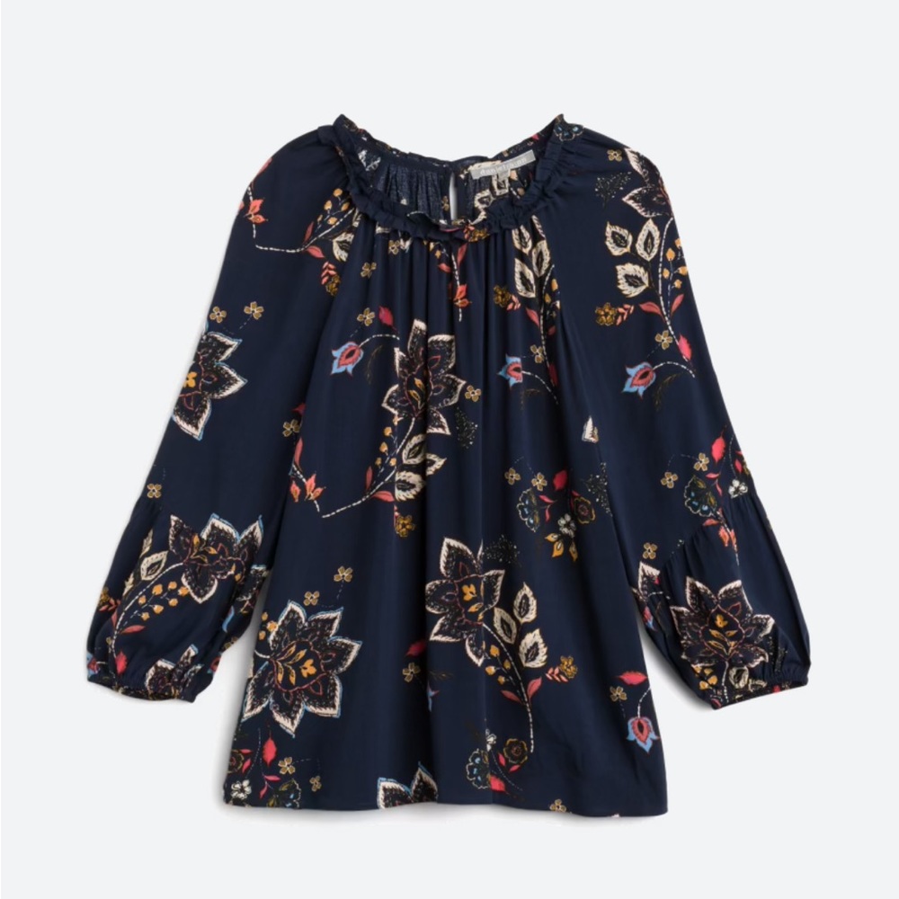 Daniel Rainn Philomena Ruffle Detail Top | NWT